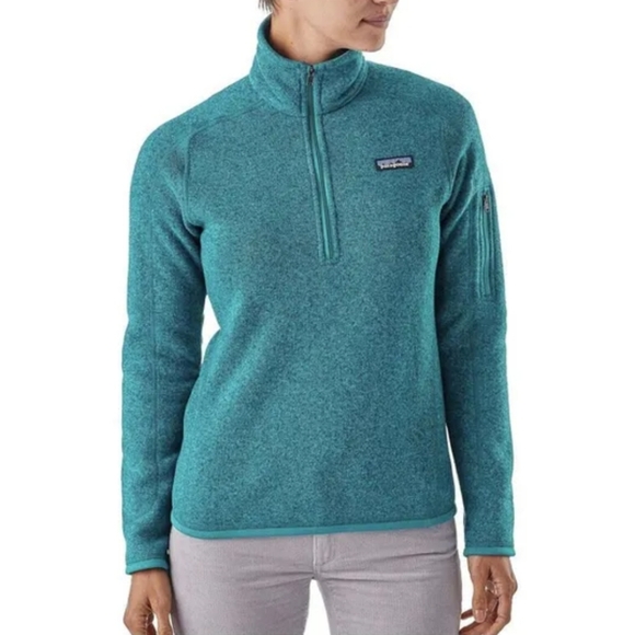 Patagonia Tops - PATAGONIA BETTER SWEATER 1/4 ZIP FLEECE WOMEN'S SIZE LARGE